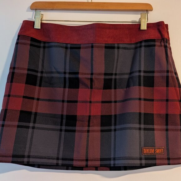 Taylor Swift Dresses & Skirts - Red (Taylor's Version) Plaid Skirt Days Holiday Collection